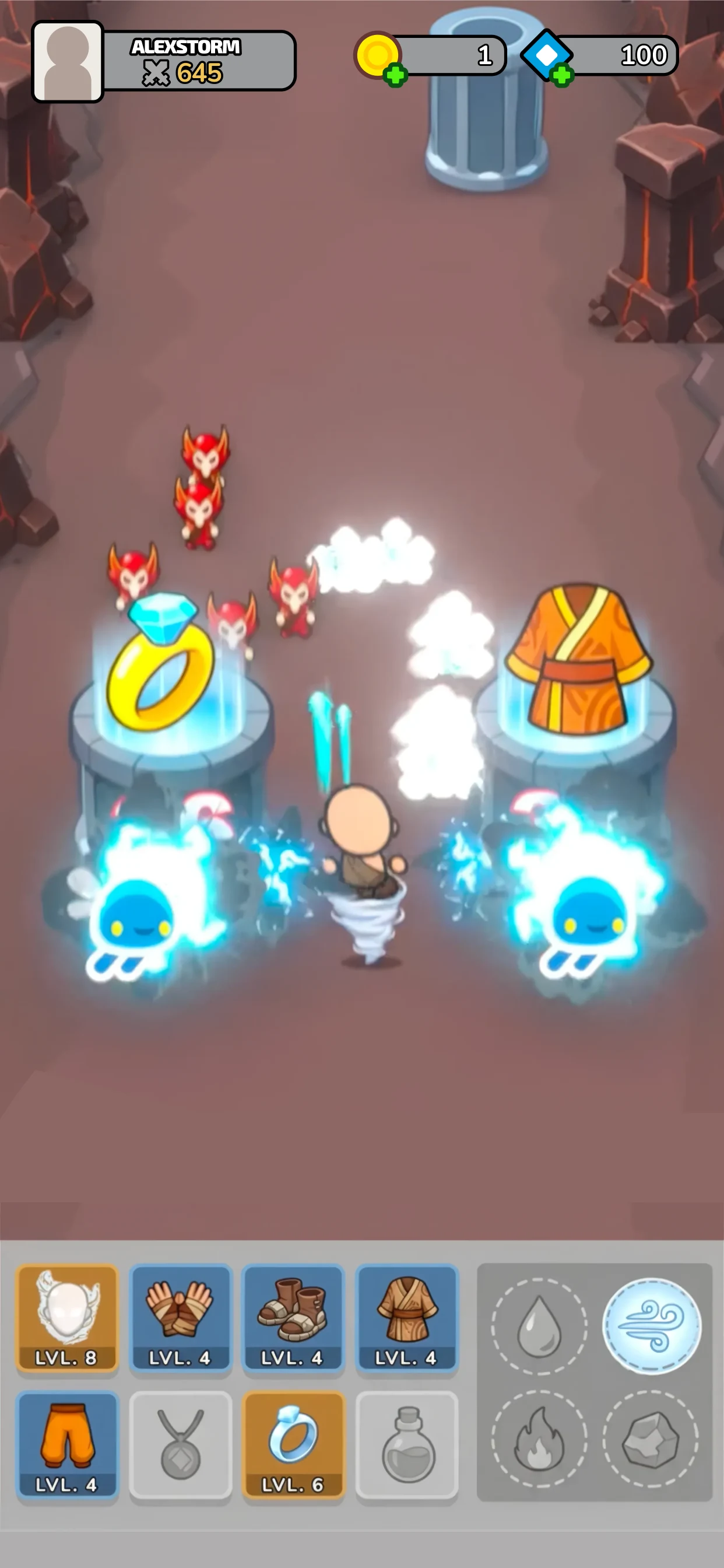 Magic Quest: idle RPG screenshot