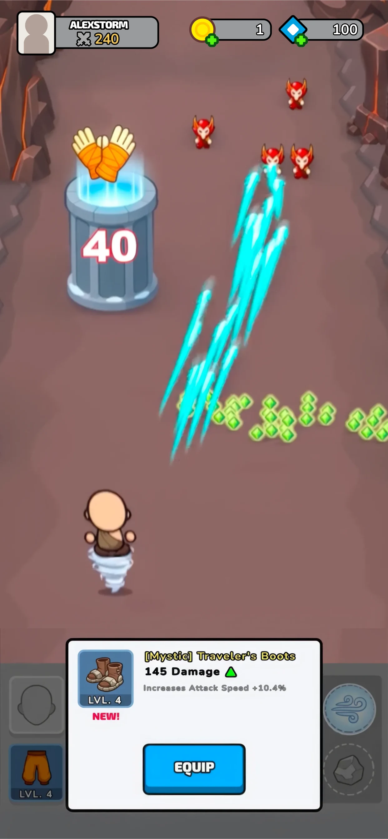 Magic Quest: idle RPG screenshot