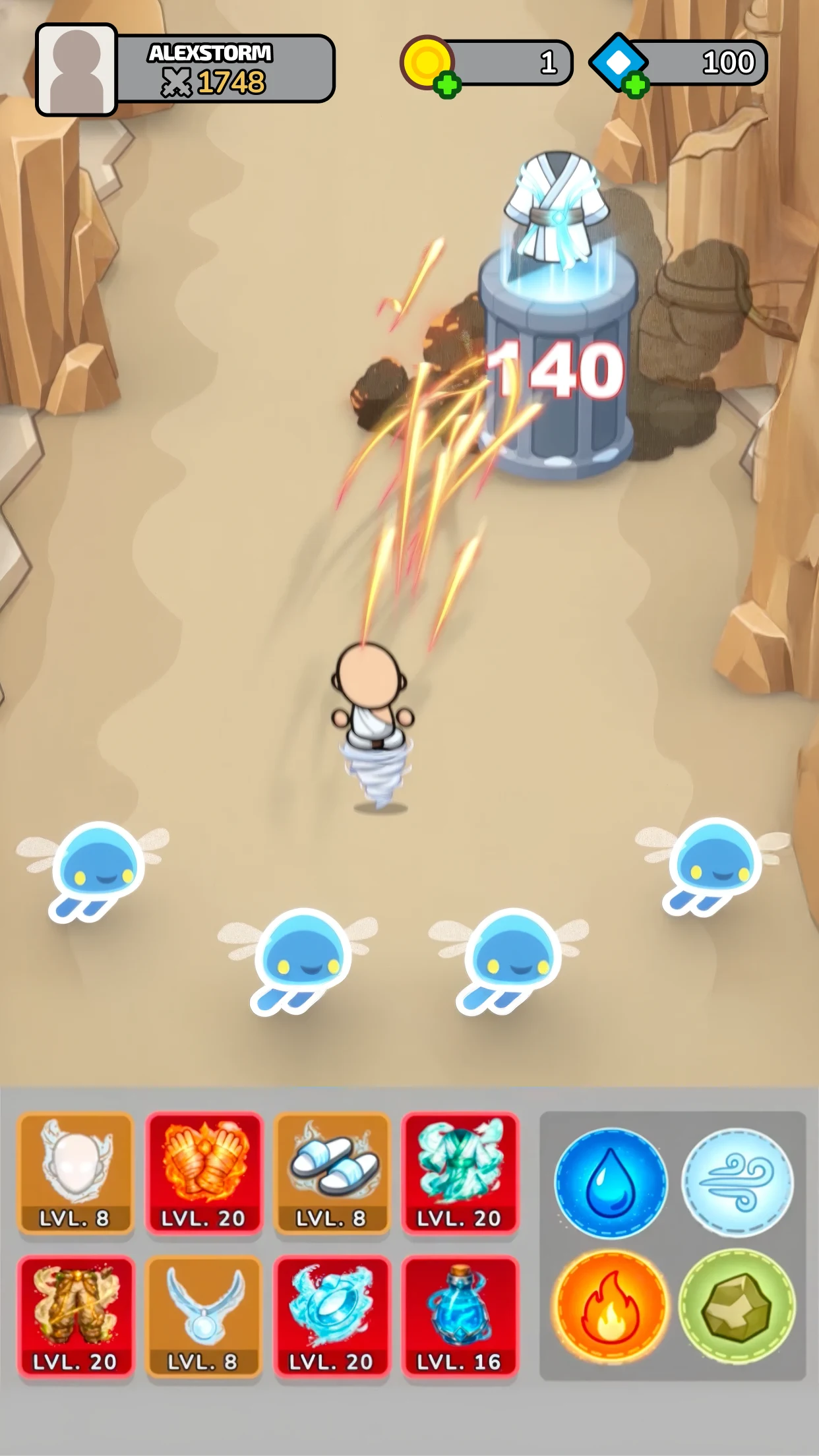 Magic Quest: idle RPG screenshot