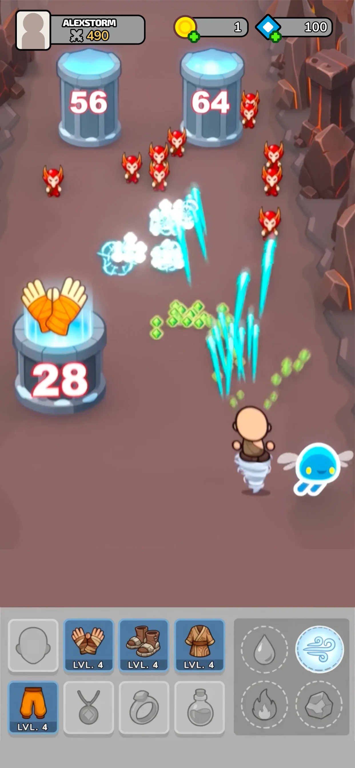 Magic Quest: idle RPG screenshot